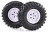 HSP 1.9in RC4 Soft Off-Road Crawler Tyres on White Wheels 2pcs - HSP-68162