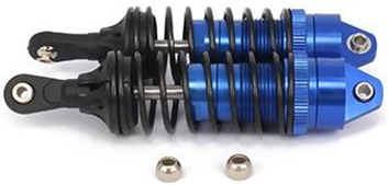 RCT Alumium Front Spring Set - Blue for Traxxas Stampede Slash Rustler 4x4 - RCTT090A2BLUE
