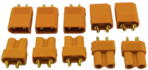 RCT XT30 Plug 5 pair/bag (10pcs) - RCTP01018
