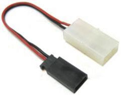 RCT Tamiya Female to FUTABA Female Conversion Connector 22AWG 100mm 1pc/bag (1pc) - RCTC07004