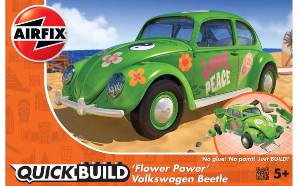 AIRFIX Quickbuild VW Beetle Flower Power - J6031