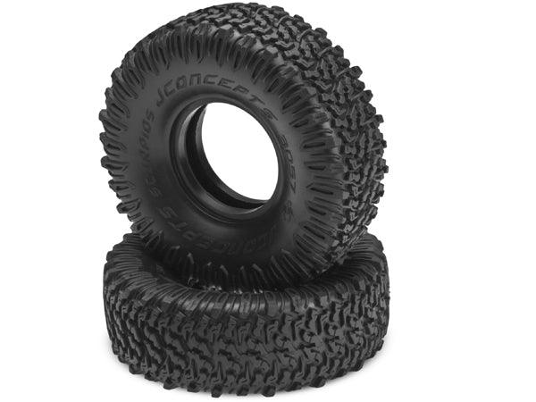 JCONCEPTS RUPTURES 1.9in Crawler Super Soft Green Compound Tyres w/ Foams 2pcs - JC3053-02