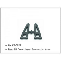 Caster K8 Front Upper Suspension Arms - CAK8-0022