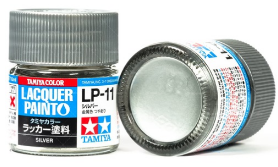 TAMIYA LP-11 Silver Lacquer 10ml - 82111