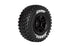 LOUISE SC-HUMMER 1:10 Traxxas Short Course Tyre on Black Wheel 2pcs - LT3224SBTR