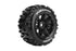 LOUISE ST-ULLDOZE 1:8 Stadium Truck Sport Tyre on Black Wheel 2pcs - LT3288B