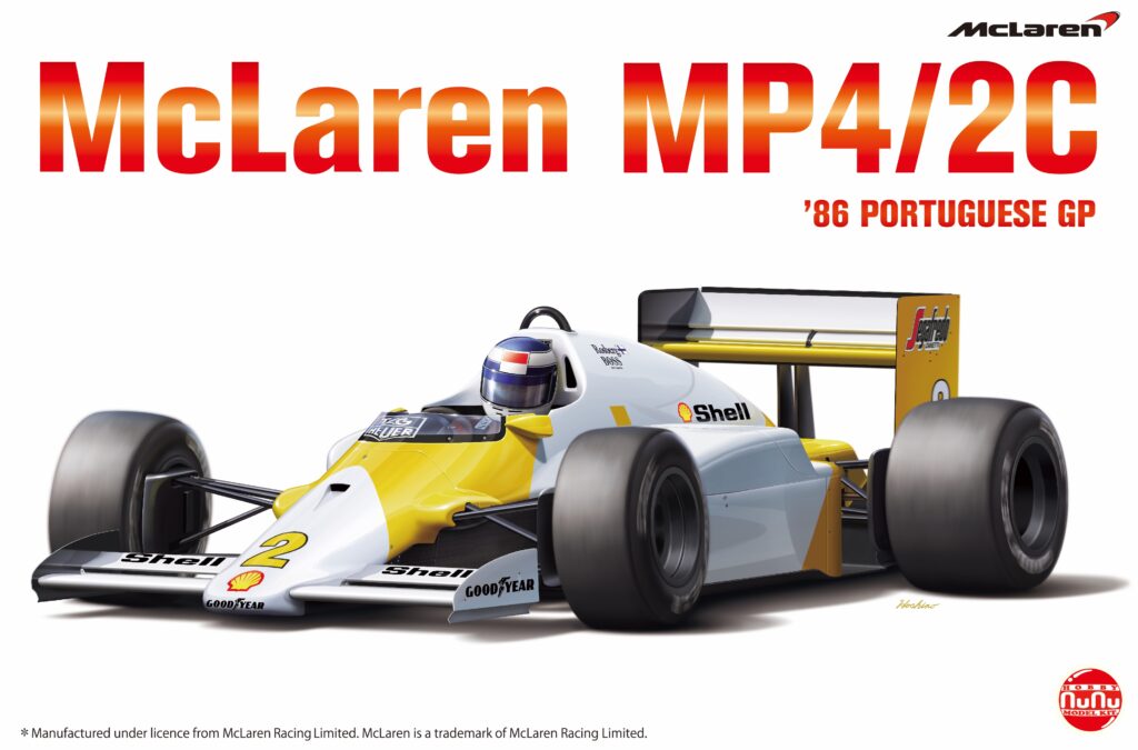 NUNU 1986 McLaren MP4/2C Portuguese GP 1:20 - NU-20001