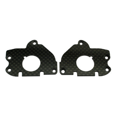 HOBAO Hyper 10 Fr Diff Side Plates Graphite - HB-224205