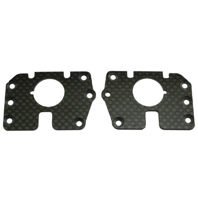 HOBAO Hyper 10 Rr Diff Side Plates Carbon Fiber - HB-224206