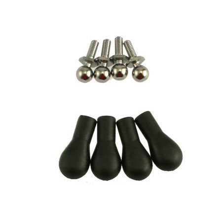 HOBAO Plastic Ball Cups and Pivot Balls with Screw Thread 5.8mm - HB-T102