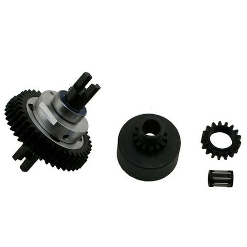 Hobao Pirate 10 2 Speed Clutch Bell and Spur - HB-t-075s