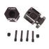 Hobao Wider Offset 17mm Hex Hubs with Screw Pins 2 ea - HB-86108