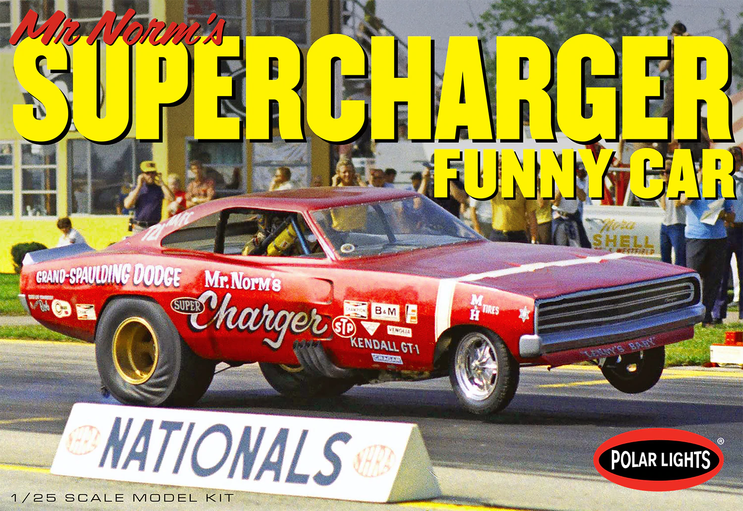 POLARLIGHTS 1969 Dodge Charger Funny Car 1:25 - POL989