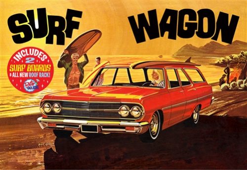AMT 1965 Chevelle Surf Wagon 1:25 - AMT1131
