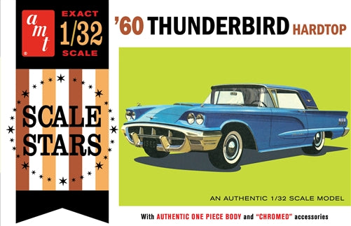 AMT 1960 Ford Thunderbird Hardtop 1:32 - AMT1135
