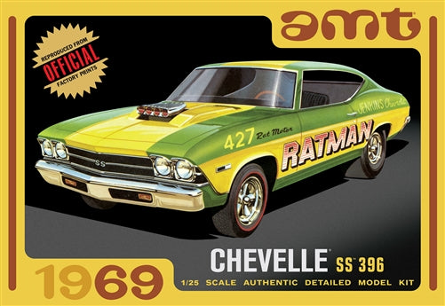 AMT 1969 Chevy Chevelle SS 396 Hardtop 1:25 - AMT1138