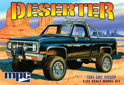 MPC 1984 GMC Pickup Black 1:25 - MPC848