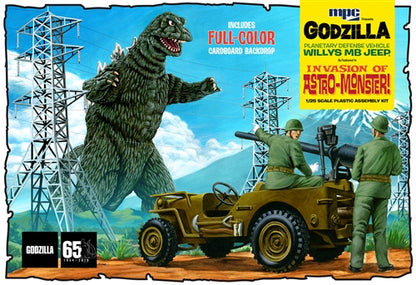 MPC Godzilla Army Jeep 1:25 - MPC882