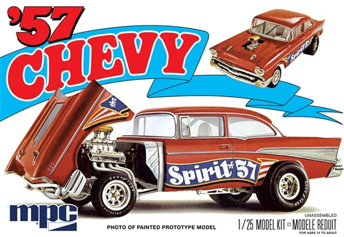 MPC 1957 Chevy Flip Nose Spirit of 57 1:25 - MPC904