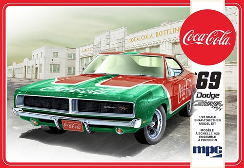 MPC 1969 Dodge Charger RT Coca Cola Snap 1:25 - MPC919