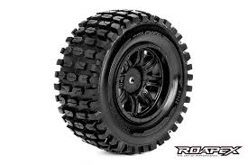 ROAPEX TRACKER 1:10 SC Wheel and Tyre 2.2/3.0 2pcs - R1002-B
