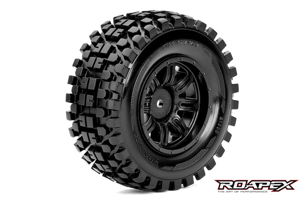 ROAPEX RYTHM 1:10 SC Wheel and Tyre 2.2/3.0 2pcs - R1003-B