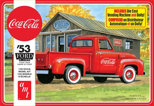 AMT 1953 Coca-Cola Ford Pickup Truck 1:25 - AMT1144