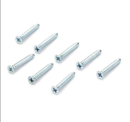 DUBRO 3x8mm Countersunk Self Tapper Phillips Drive Screws 8pcs - DBR2296
