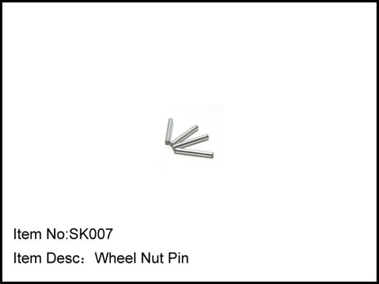 Caster Buggy Wheel Nut Pin - CASK077