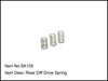 Caster Buggy Rear Diff Drive Spring - CASK105