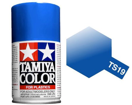 TAMIYA TS-19 Metallic Blue Gloss Spray 100ml - T85019