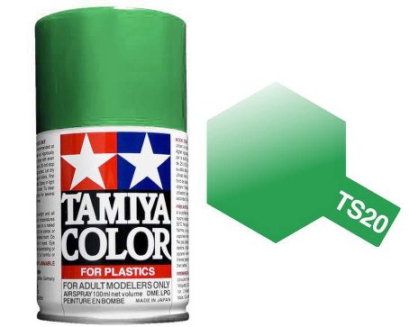 TAMIYA TS-20 Metallic Green Gloss Spray 100ml - T85020