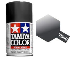 TAMIYA TS-40 Metallic Black Gloss Spray 100ml - T85040