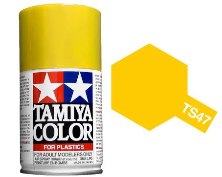 TAMIYA TS-47 Chrome Yellow Gloss Spray 100ml - 85047