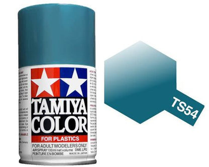TAMIYA TS-54 Light Metallic Blue Gloss Spray 100ml - 85054