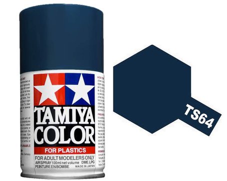 TAMIYA TS-64 Dark Mica Blue Gloss Spray 100ml - T85064