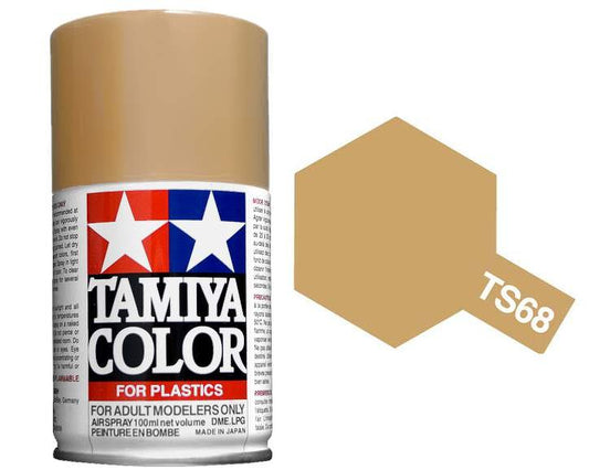 TAMIYA TS-68 Wooden Deck Tan Matt Spray 100ml - 85068