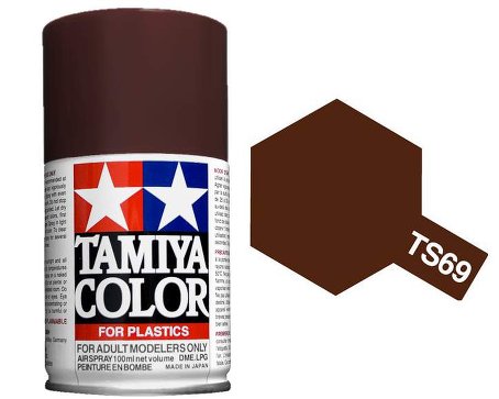 TAMIYA TS-69 Linoleum Deck Brown Matt Spray 100ml - 85069