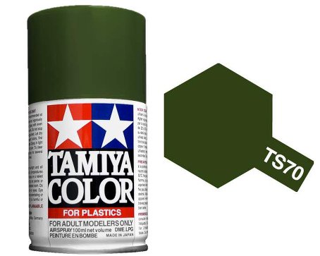 TAMIYA TS-70 Olive Drab JGSDF Matt Spray 100ml - 85070