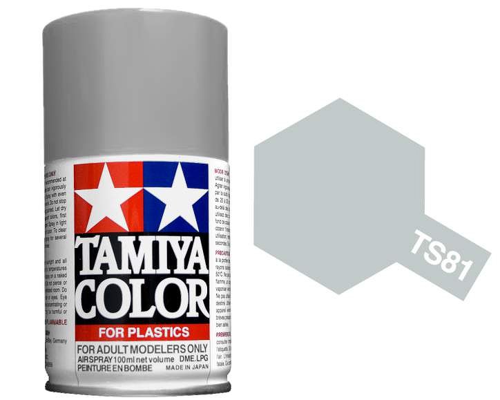 TAMIYA TS-81 Royal Light Grey Matt Spray 100ml - 85081