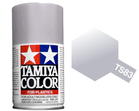 TAMIYA TS-83 Metallic Silver Gloss Spray 100ml - 85083