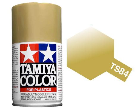 TAMIYA TS-84 Metallic Gold Gloss Spray 100ml - 85084