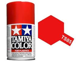 TAMIYA TS-85 Bright Mica Red Gloss Spray 100ml - 85085
