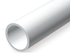 EVERGREEN 2.4(3/32in)x600mm White Styrene Tube 9pcs - EG423