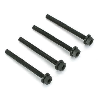 DUBRO 10-32x2in Nylon Hex Head Wing Bolts 4pcs - DBR164