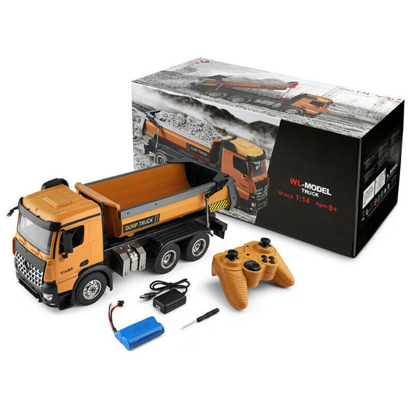 WL TOYS Dump Truck 1:14 with Radio, Battery and Charger - WL14600