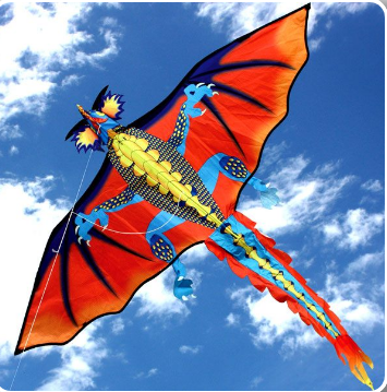 Windspeed Single Line Kite Fire Dragon - WS862