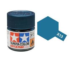 TAMIYA X-13 Metallic Blue Mini Acrylic 10ml - 81513