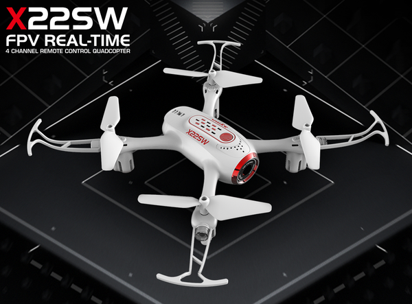 SYMA X22SW FPV Drone with 2.4Ghz Radio with LVP, 480P Camera, Battery & Charger - SYM-X22SW