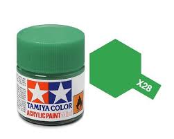 TAMIYA X-28 Park Green Mini Acrylic 10ml - 81528